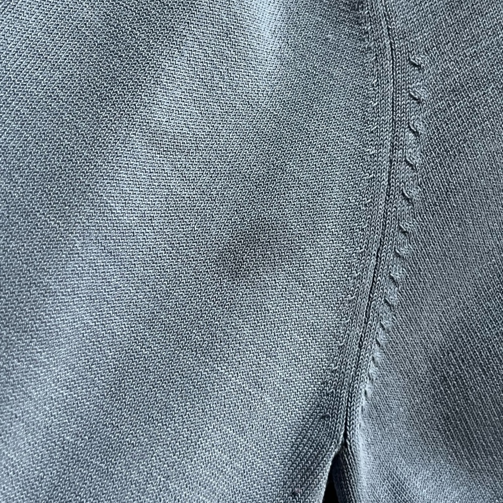 Button Up Blue Blouse - Picture 3 of 3